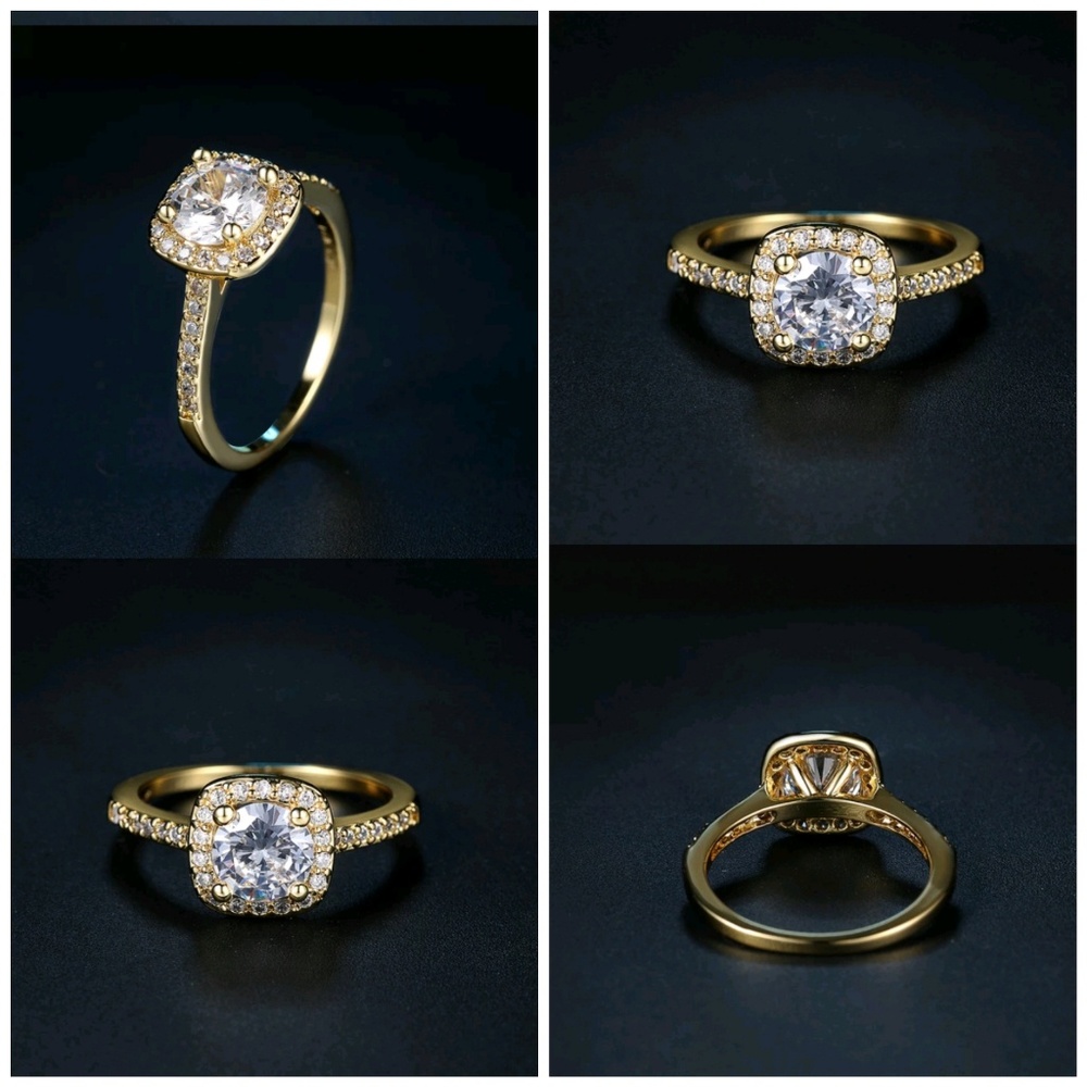 2 Carat Cushion Cut Engagement Ring - Picture 7 of 8